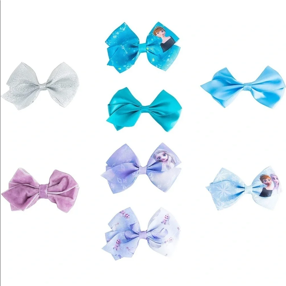 Disney Frozen Girls Hair Bow Box Set